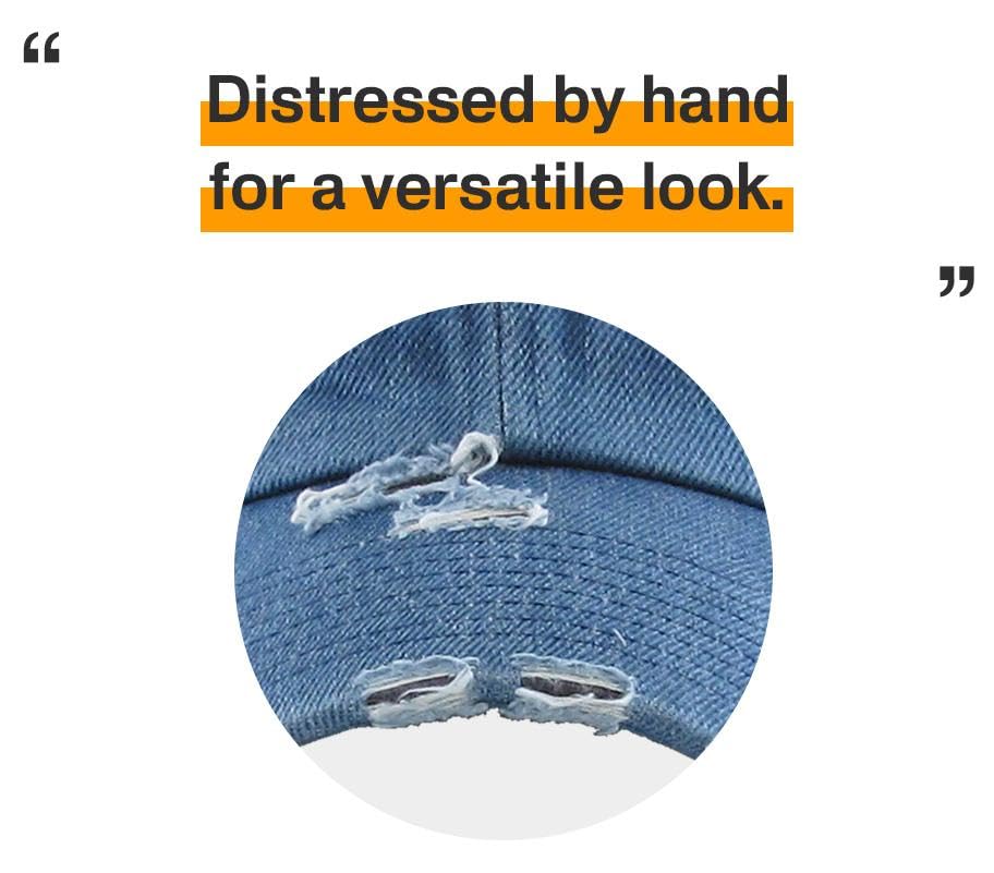 Image of KBETHOS Vintage Washed Distressed Cotton Dad Hat Baseball Cap Adjustable Polo Trucker Unisex Style Headwear