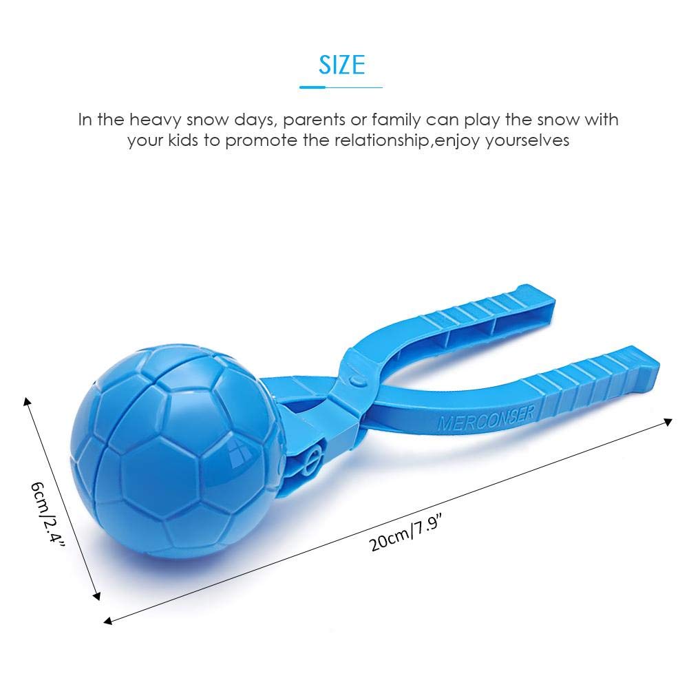 Pince à boules de neige 3D pour fabrication de boules de neige, sports de plein air