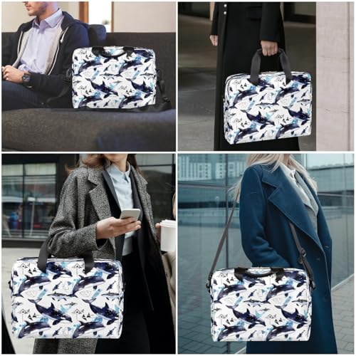 Bolsa para laptop con diseño oceanico delfin 13-16 in miniatura 2