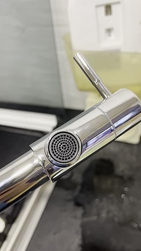 Heyalan Potvuller 45 cm wandmontage opvouwbare rekbare keuken restaurant kraan roestvrij stalen pot vuller dubbele gezamenlijke swing arm twee handgrepen commerciële NPT, rechte handgreep, mat zwart