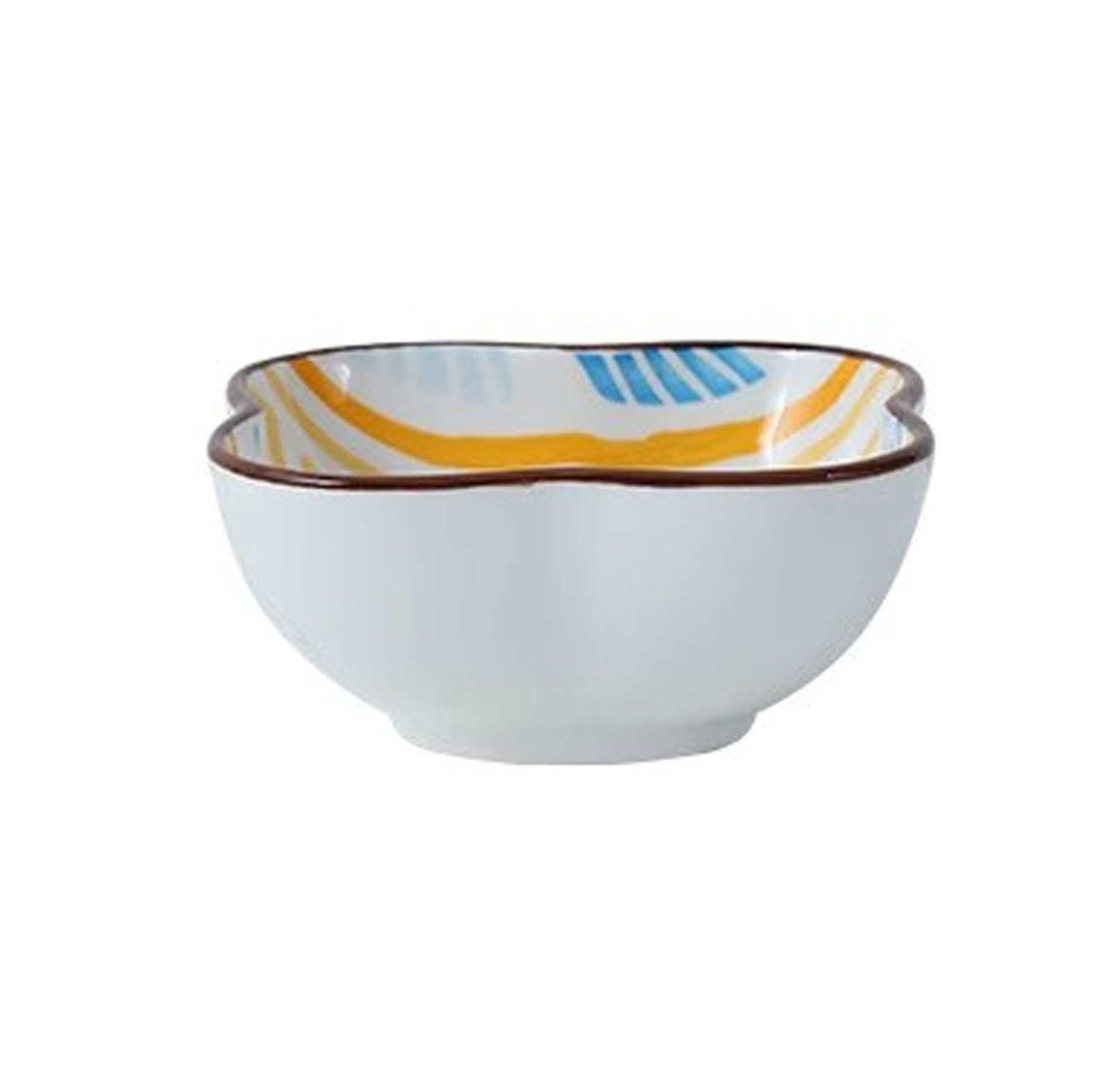 XUJUAN-0227 Salad Bowl Ceramic Dipping Bowls and Side Dish Soy Sauce Dishes are Used for Sushi Snacks