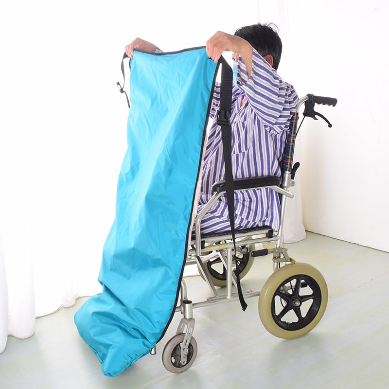 Manta Polar Resistente al Agua y acogedora para Silla de Ruedas, Forro Polar, Funda para Las piernas, Manta para Silla de Ruedas, Manta de Lana, Accesorios para Silla de Ruedas