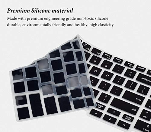Protector de teclado para Dell Latitude 5500 y Precision 15.6" negro miniatura 5