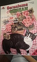 Geraniums & gingham: 14 painting projects featuring, gingham, geraniums & other country flowers 1558950257 Book Cover