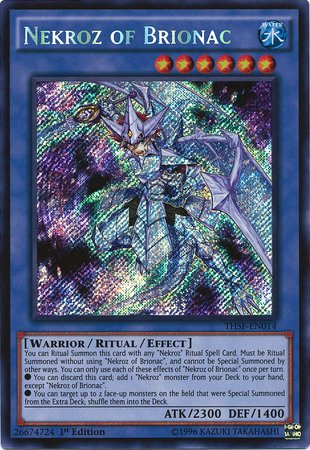 Amazon.com: YU-GI-OH! - Nekroz of Brionac (THSF-EN014) - The