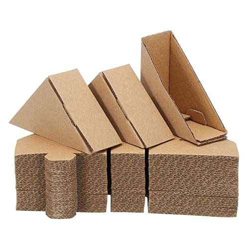sourcing map Adjustable Cardboard Corner Protector, Cardboard Edges Protector 7x7x3cm for Art, Packing, Shipping Supplies Pack of 60