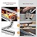 Richeer 3 inch O.D. T304 Stainless Steel DIY Custom Exhaust Tubing Mandrel Bend Exhaust Pipe Straight & U-bend Kit, Polished Surface,Universal Fit (Set of 8)