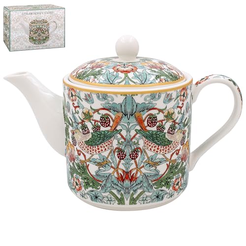 Leonardo William Morris Strawberry Thief Teapot
