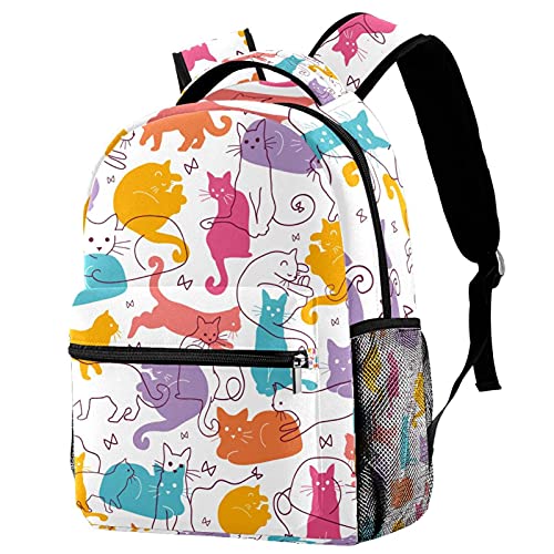 Sac à dos de voyage avec porte-bouteille ergonomique pour enfants de tout âge