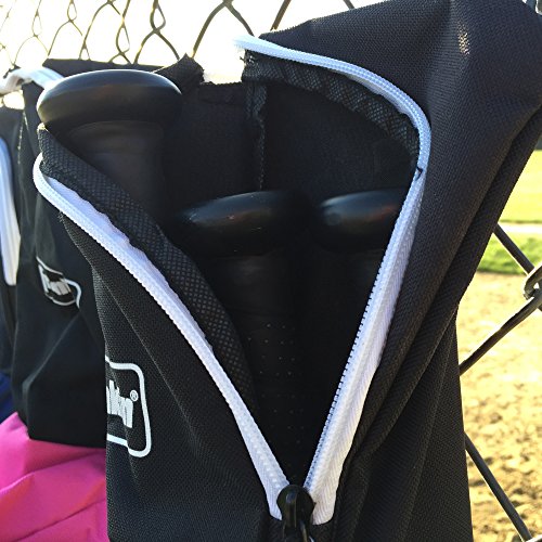 image for Franklin Sports Youth Baseball Bat Bag - Kids Teeball, Softball, Baseb