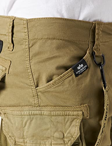 Alpha Industries Herren Utility Short Für Cargos, Olive, 34 EU – Ansicht 4
