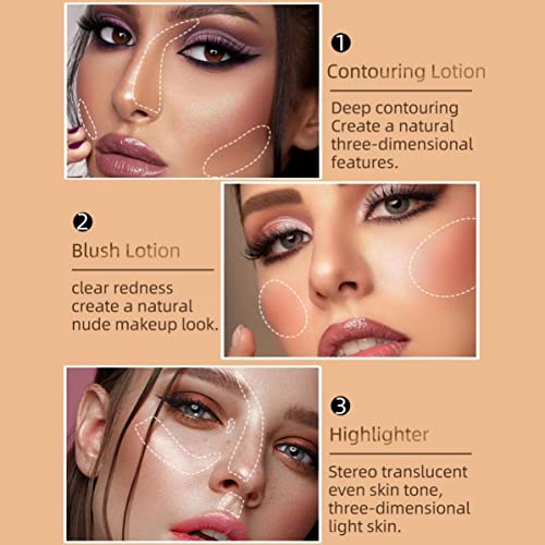 Contour Beauty Wand, Liquid Face Concealer Contouring with Cushion Applicator - Image 4