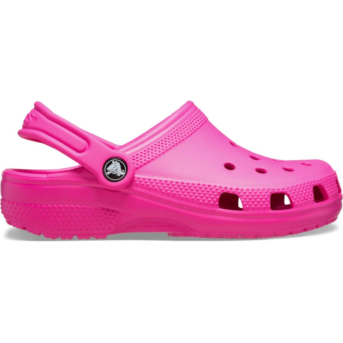 Crocs Classic Clog K, Zoccoli Unisex - Bambini e Ragazzi, Pink Crush, 32/33 EU