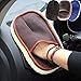 Produktbild Nologo Car Styling Wolle Soft Car Waschhandschuhe Reinigungsbürste Motorradreiniger Pflegemittel (braun),ChenYanDong