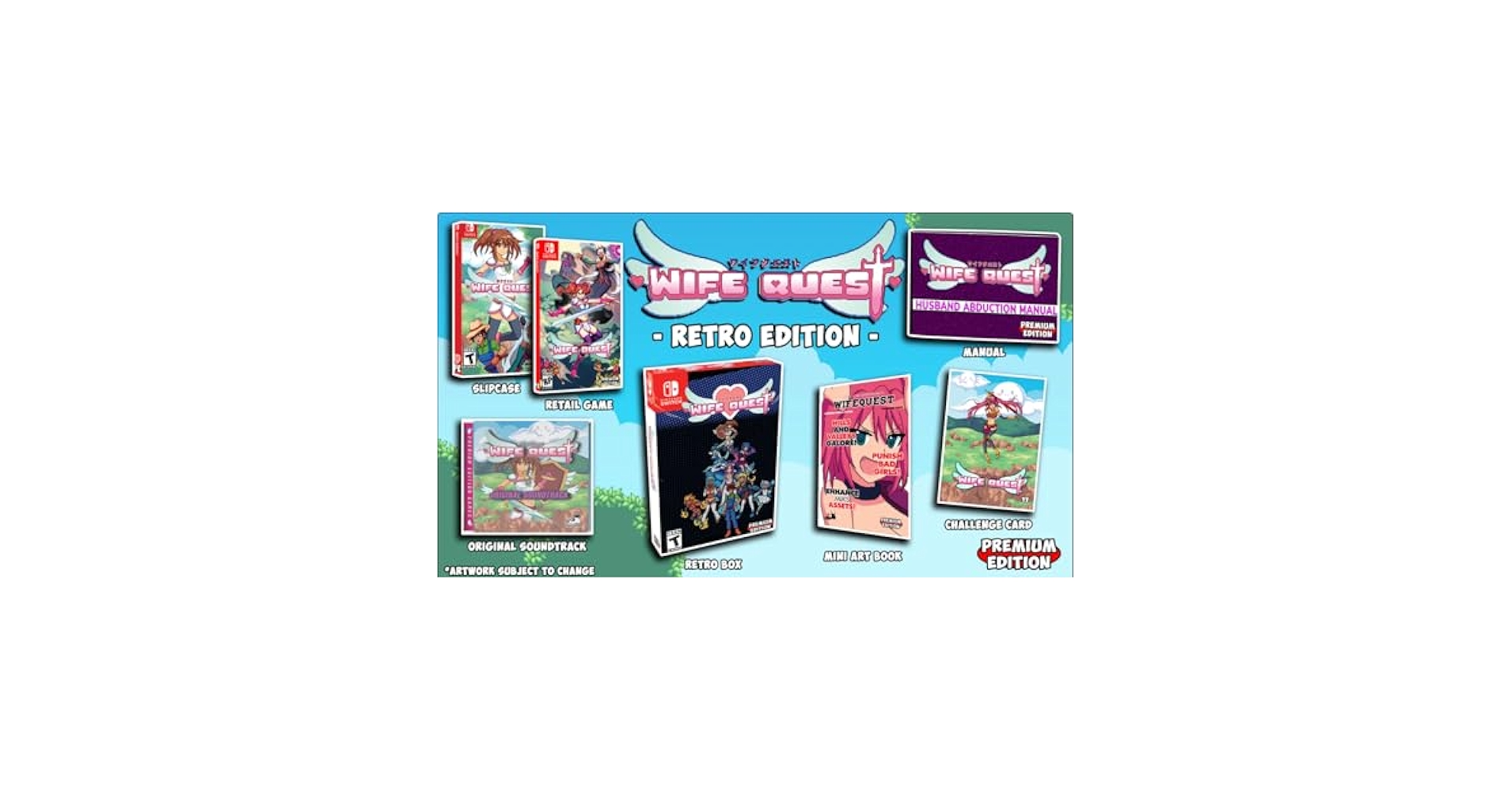 【新品】Wife Quest [Retro Edition]限定版 Amazon.com: Wife Quest [Limited Edition]