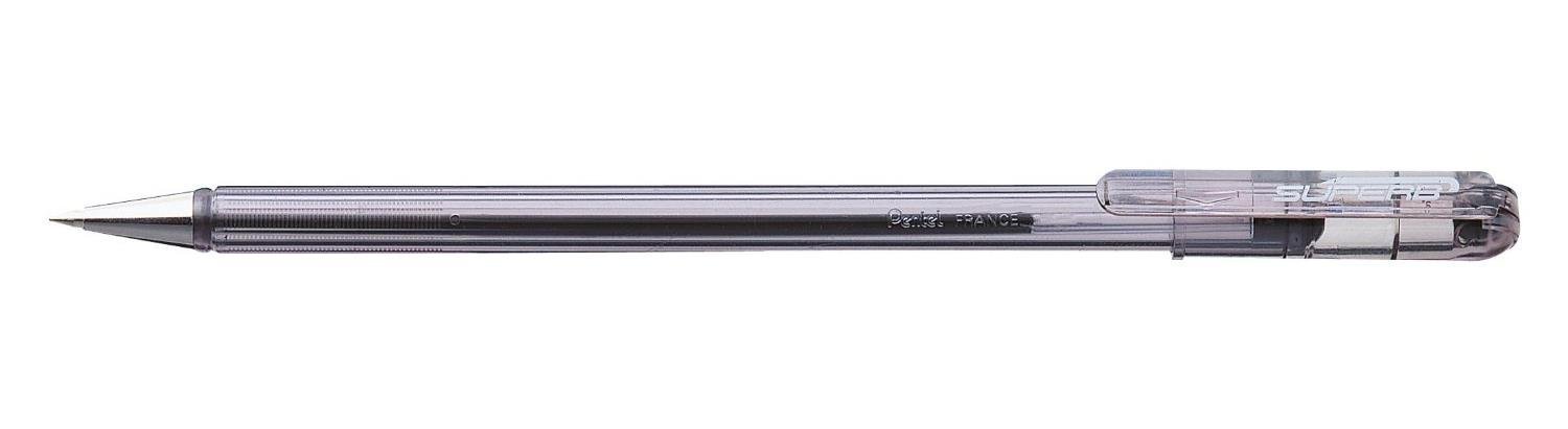 Pentel 0.7 mm Superb Ballpoint Pen with Oil Based Ink Slim Barrel - Black