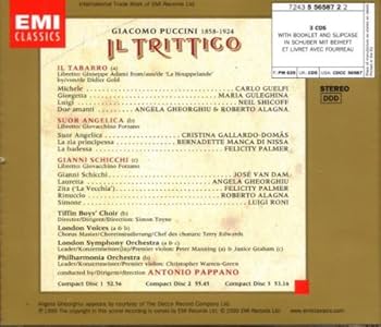 Amazon.co.jp: Puccini: Il Trittico (Il tabarro . Suor