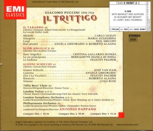 Il Trittico (Tabarro,S.Angelica,Sc)