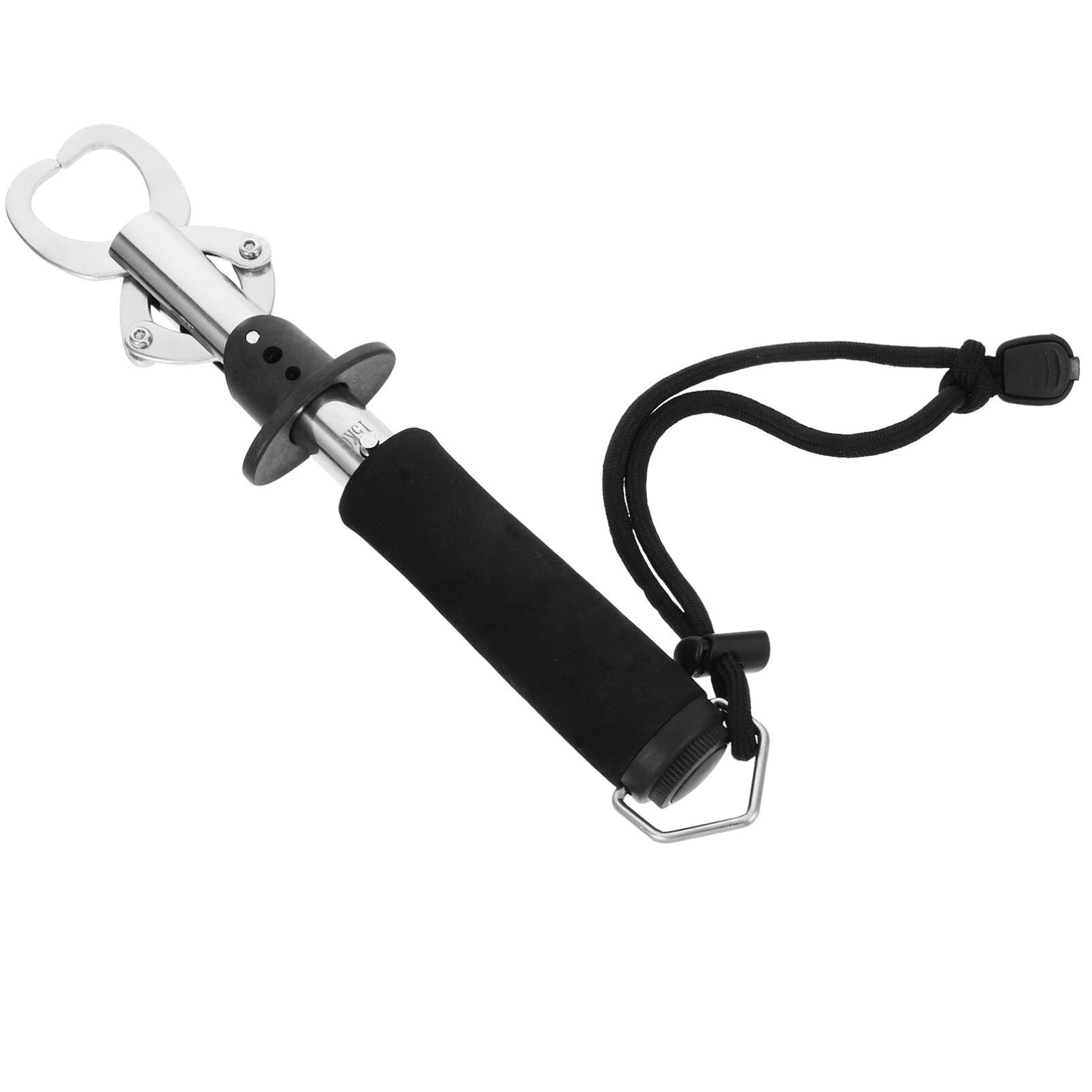 TOPPERFUN Fish Lip Gripper Accurate Weighing Function Portable Sturdy Fish Grabber for Outdoor Fishing - Design for Secure Grip for All Conditions