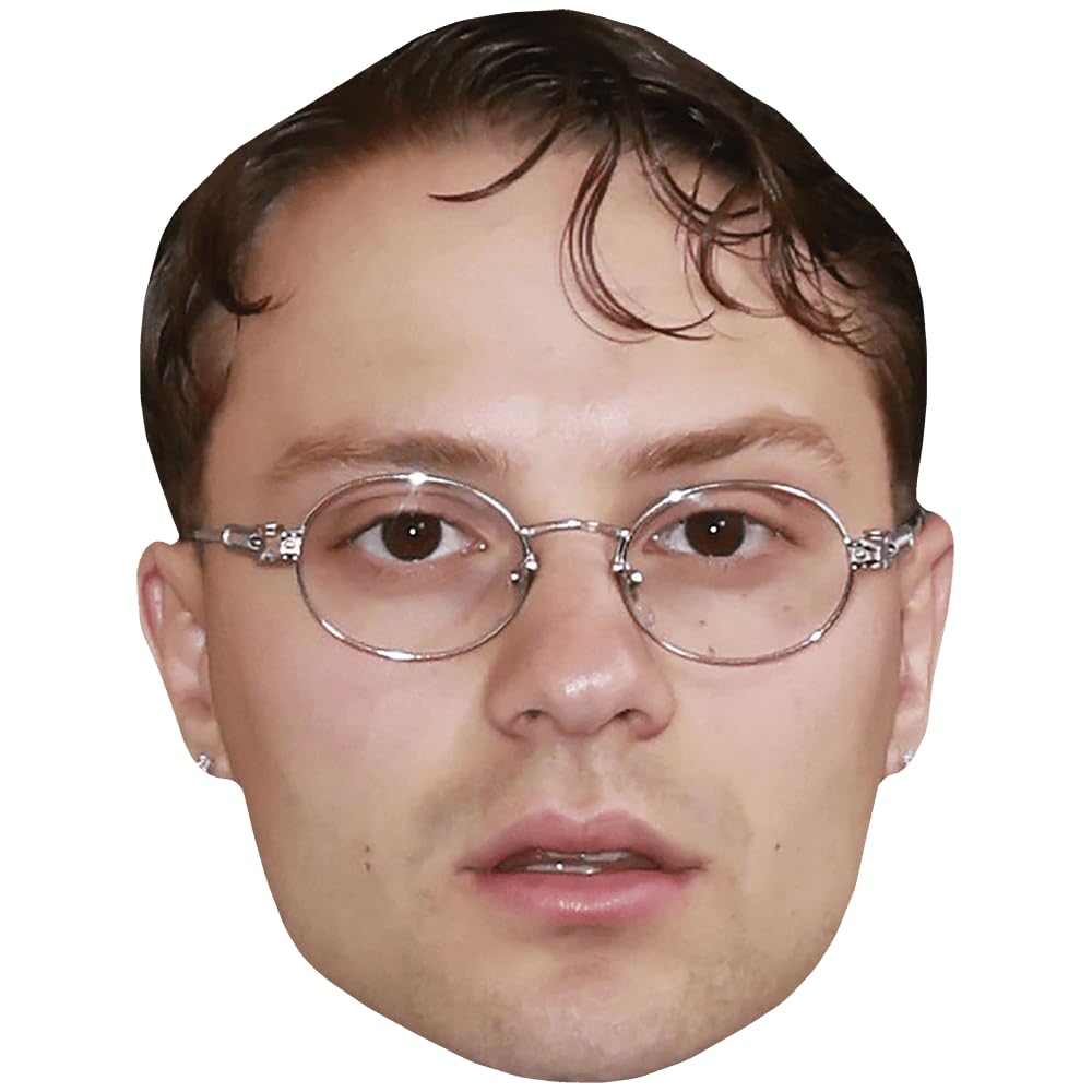 Gabriele Pastero (Glasses) Big Head. Larger than life mask.