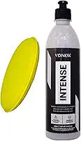 Renovador de Plásticos Internos Intense 500ml Vonixx + Aplicador + Aplicador de Espuma. Kit pra revitalização de painéis automotivo