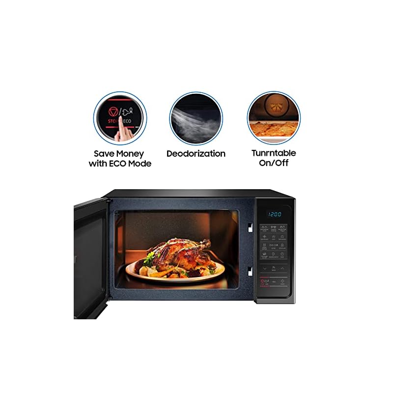 Samsung 28L, Convection Microwave Oven with Curd Making(MC28A5013AK/TL, Black, 10 Yr warranty) - Image 5