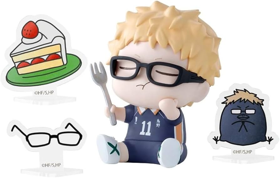 Amazon | ハイキュー!! ハピふぃぎゅっ vol.1 フィ'ギュア 公式 (月島