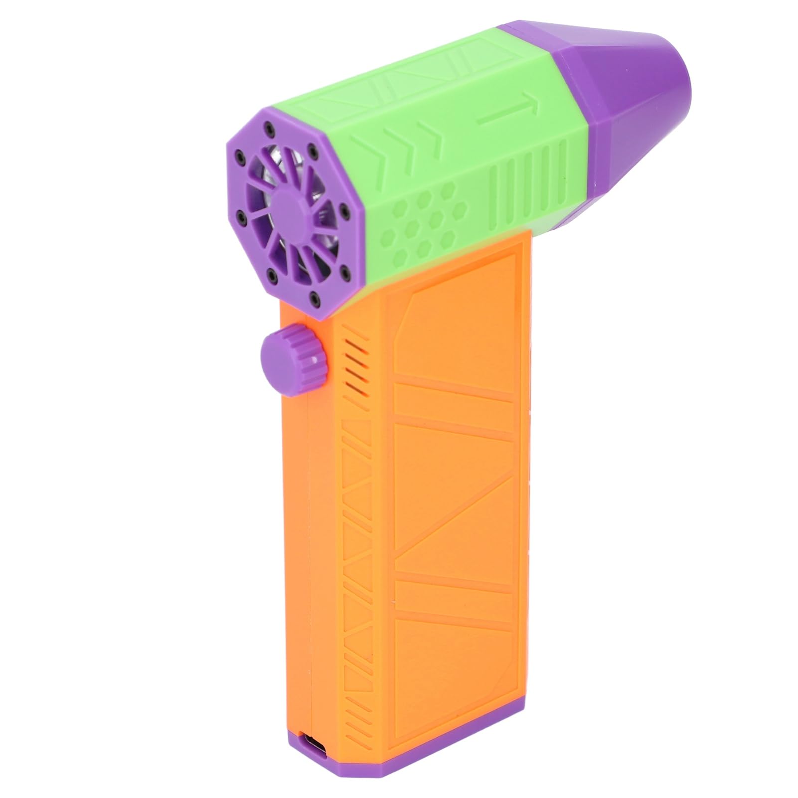 Generic Aeratore Elettrico Ricaricabile con Ventilatore a Getto 130000 Giri/min con Ugello Lungo per la Pulizia delle Finestre del Divano per di Animali Domestici Design Leggero