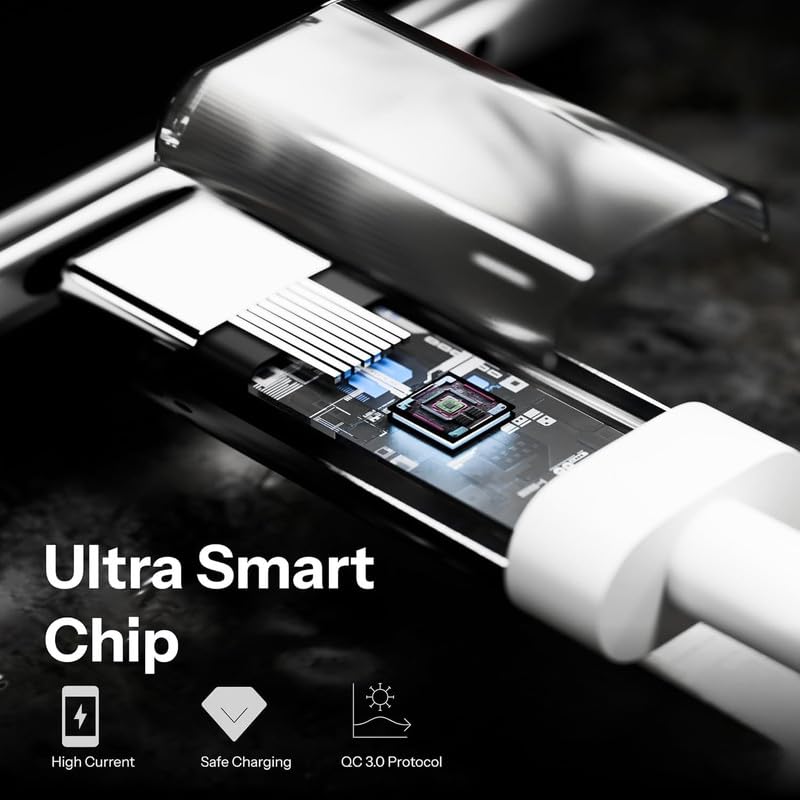 Image of Type-C Cable Compatible with Nothing Products - Phone (1), Phone (2), Ear (1), Ear (Stick), Ear (2) -NO