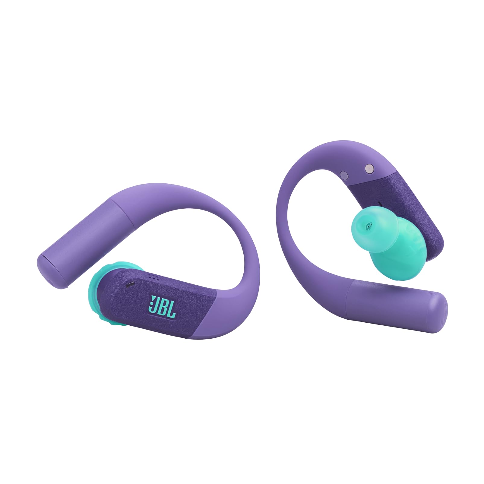 JBL Endurance Peak 4, Sportowe Słuchawki Bezprzewodowe In-Ear, Fioletowe | True Wireless, Bluetooth, Redukcją Hałasu, Bateria 48 h, TwistLock, Wodoodporne i Pyłoszczelne (IP68), JBL Pure Bass