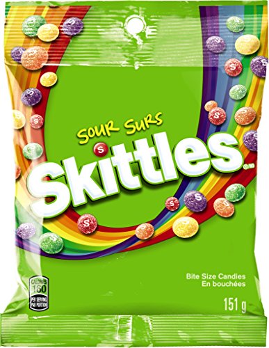 Skittles Candy, Sours, 5.7 Ounce (Pack of 12) - image 1