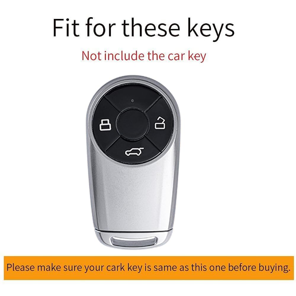 WUZUTU Leder Schlüsselhülle Für GWM HAVAL H6 M6 & ORA - Crazy Horse Leder In 3 Farben