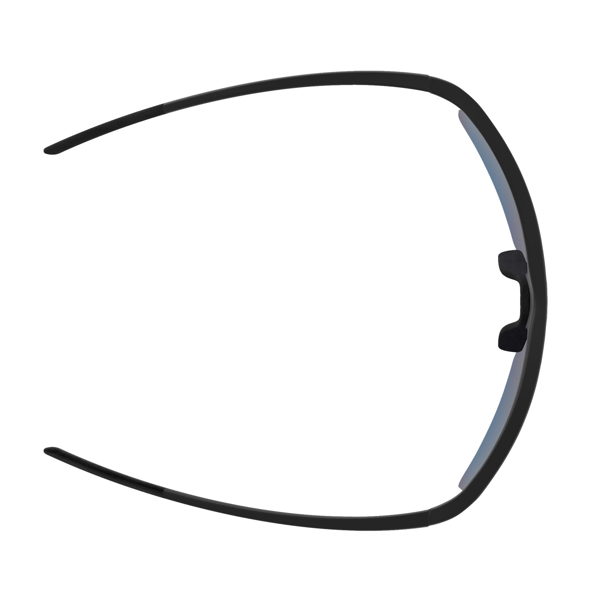 ALPINA EAGLE Q-LITE, stylowe okulary przeciwsłoneczne dla dorosłych, 100% ochrona UV-A, UV-B i UV-C - black matt (blue) - M