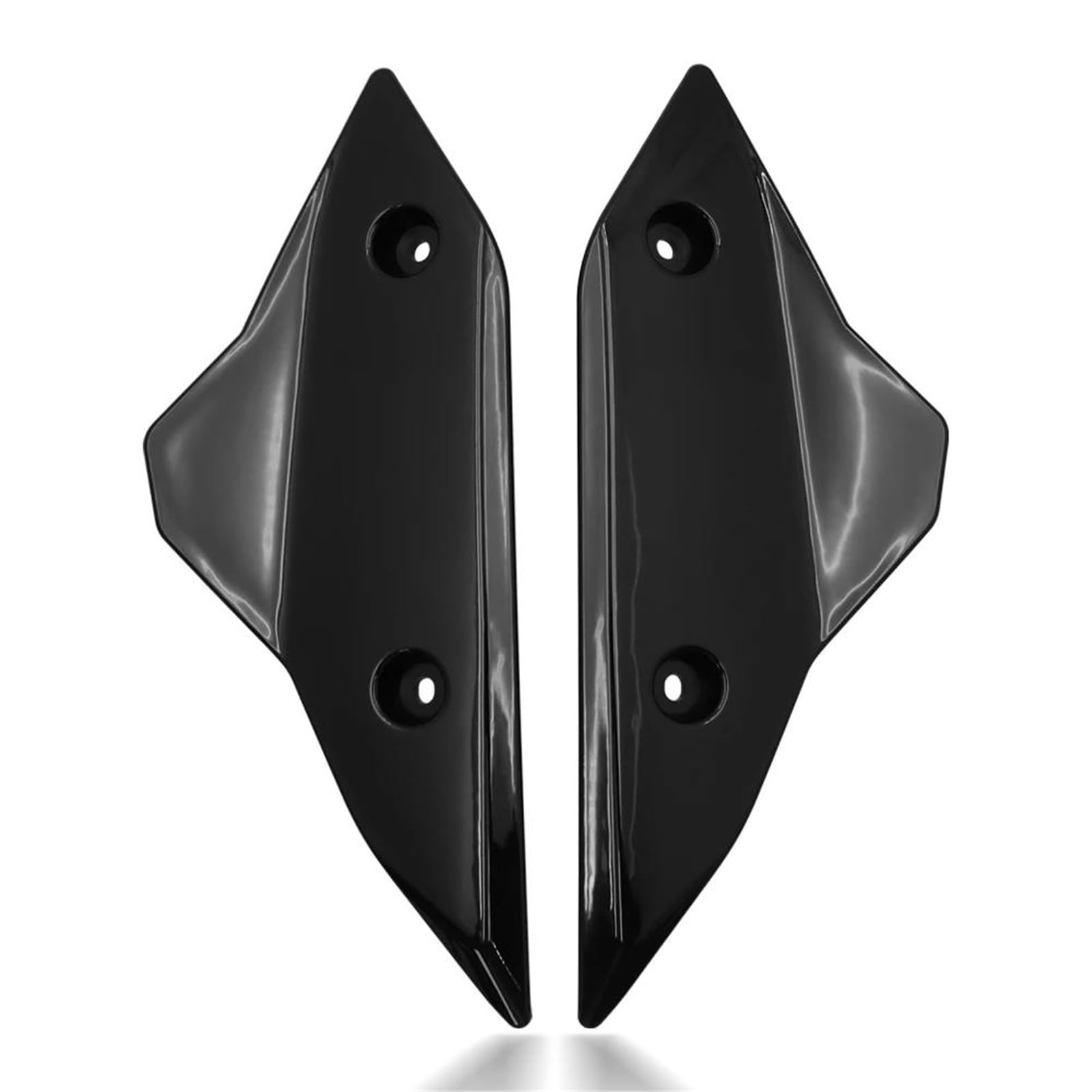 Panneau Protection Pare Brise Moto Déflecteurs D'aile Latérale pour XL750 pour Transalp pour E-Clutch 2026(Noir)