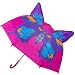 Babalu Kids Umbrella - Childrens 18 Inch Rainy Day Umbrella - Butterfly