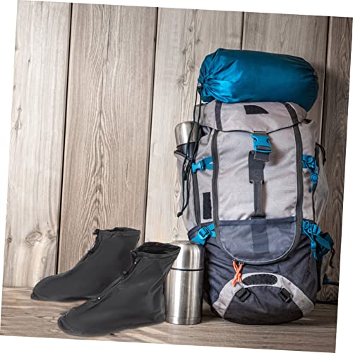 balacoo par de cubrezapatos a prueba de viento para actividades al aire libre, cubrezapatos aislantes XXL para montañismo, ciclismo y caza miniatura 2