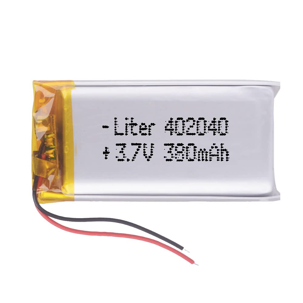 Batería 501035 LiPo 3.7V 130mAh 0.481Wh 1S 5C Liter Energy Battery para Electrónica Recargable teléfono portátil vídeo smartwatch Reloj GPS - No Apta para Radio Control 35x10x5mm (130mAh|501035) — view 12