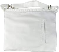 Vista 3 de Delantal Masónico Cuero Sintético Delantal Mason Blanco, Blanco