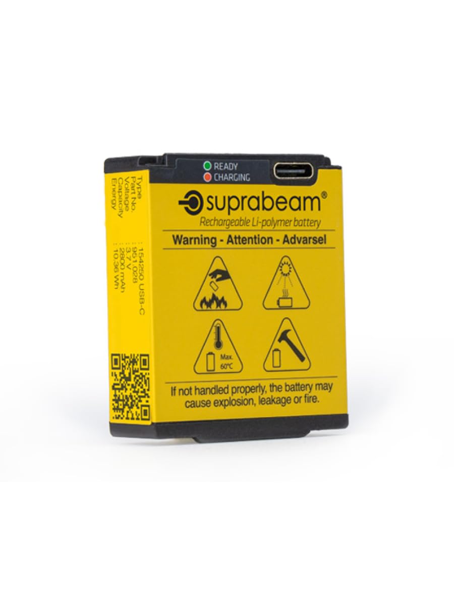Supreabeam V3Pro / V4pro Li-po Batterie USB 2800 mAh (V3pro/V4pro)