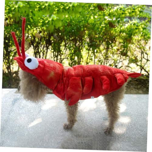 Disfraz para perro VICASKY Lobster rojo talla XL miniatura 4
