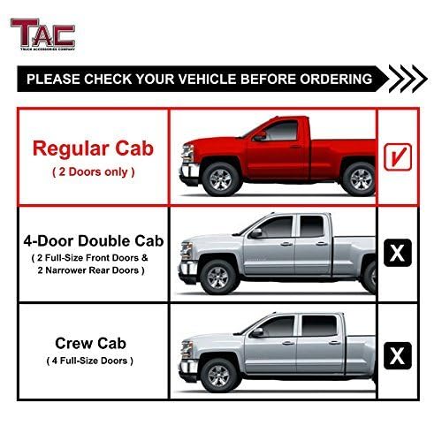 Estribos laterales TAC para Chevy/GMC y Tahoe 3 pulg miniatura 3
