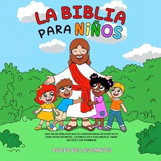 La Biblia para Ni&ntilde;os Audiolibro Por Rocio De Los Santos arte de portada