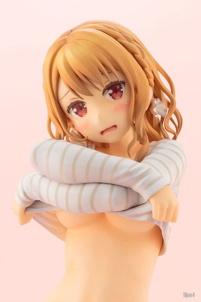 Anime Girl Figure TYdfhSHREdition Ecchi Figura Rimovibile Inginocchiarsi Nudo Cartoon Game Personaggio Originale Collezione di giocattoli per adulti Ornamento Action Figure PVC Modello Statua