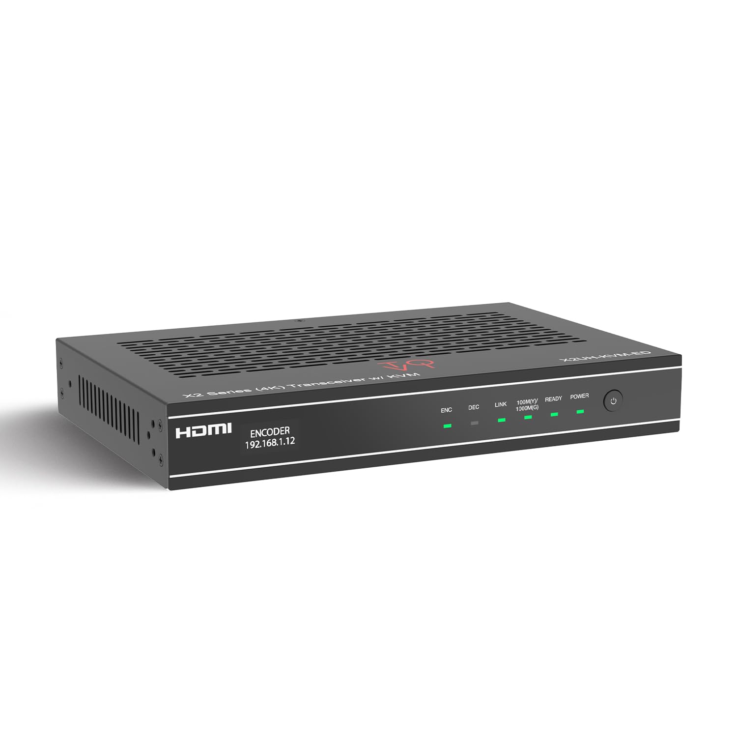 ToVi X2 Series 4K AV-Over-IP Encoder & Decoder with KVM, HDMI 2.0b, HDCP 2.2, PoE, Audio Routing, Fiber & RJ45 Transmission, Multi-Window & Video Wall Support (X2UH-KVM-ED)