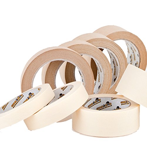 Chamäleon Caméléon Masking Tape Ruban de masquage 25 mm x 45 m 80 ° Lackierer Adhésif crêpé masquage lackier bande Cover