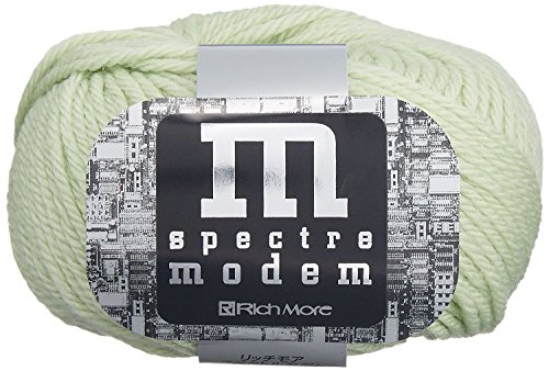 リッチモア スペクトルモデム 毛糸 極太 Col.9 黄緑 系 40g 約80m 2098