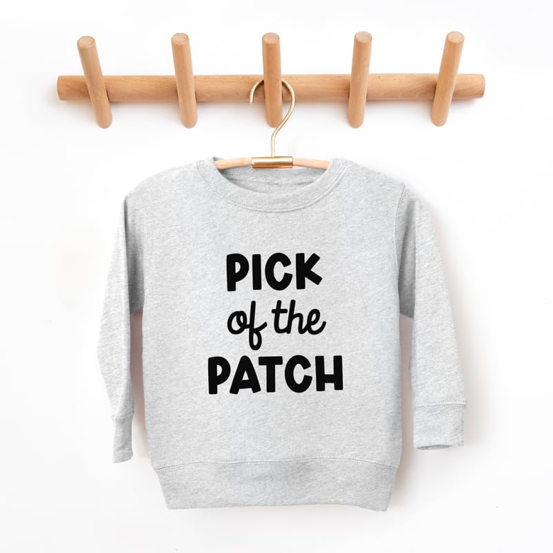 Bump and Beyond Designs Boys and Girls Halloween Sweatshirt for Toddlers and Kids, Pick of The Patch2