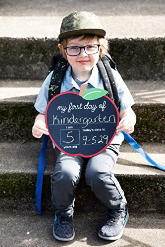 Pearhead First And Last Day Of School Reversible Chalkboard, Reusable Photo Sharing Prop With Chalk, Celebrate School Memories And Milestones #TOP6