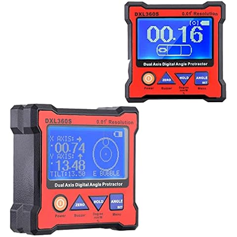 Mulcort DXL360S Dual Axis Digital Winkel Winkelmesser Cover