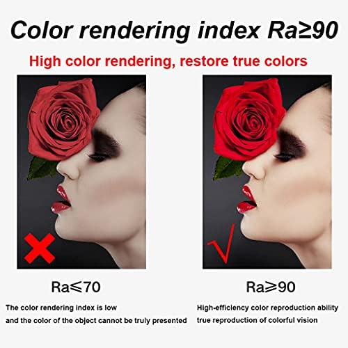 Miniatura 5 de Espejo de baño con iluminación LED sin marco, espejo de tocador LED iluminado, CIR 90+, IP44, impermeable, baño, dormitorio, entrada, hotel, salón